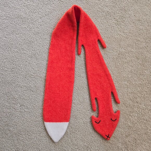 Donna Wilson Accessories - NWOT Fox Stole Cruelty-Free Lambswool Scarf